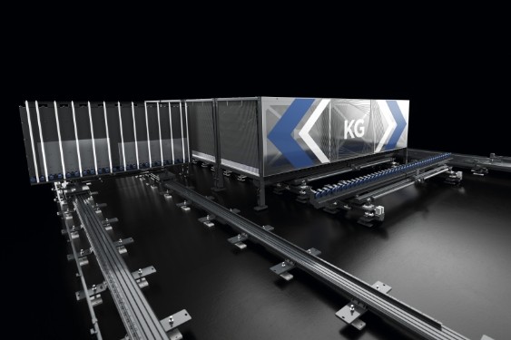 Macchinari per automazione movimentazione vetro Klass Keraglass